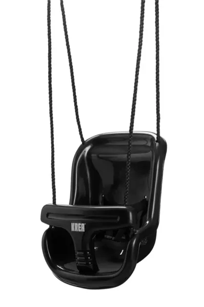 Gunga med hög rygg - Svart